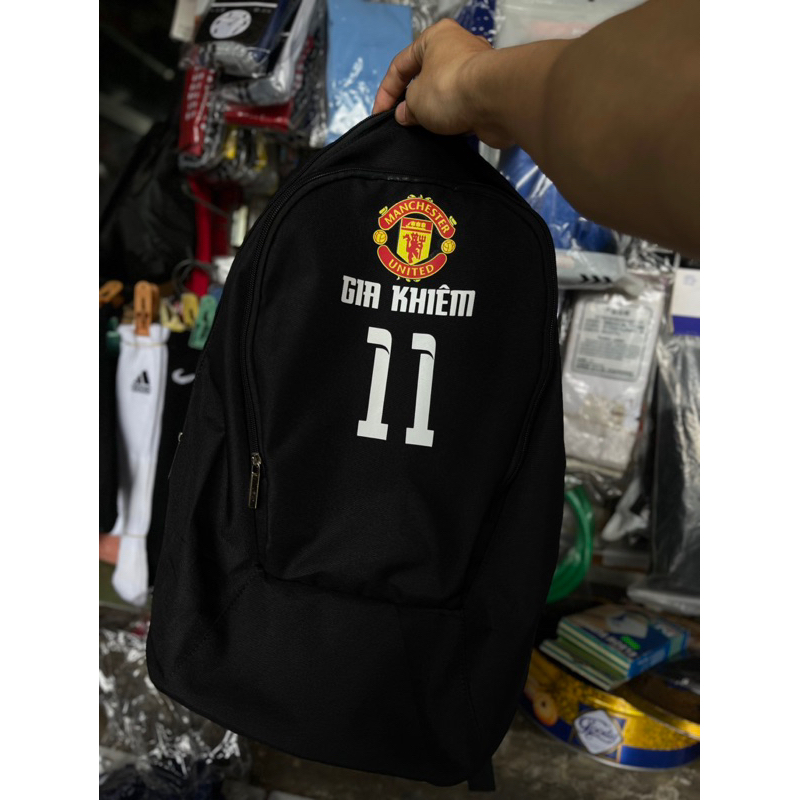 Balo in tên số logo theo yêu cầu