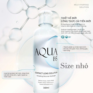 Nước ngâm lens Aqua 360ml ( size lớn)