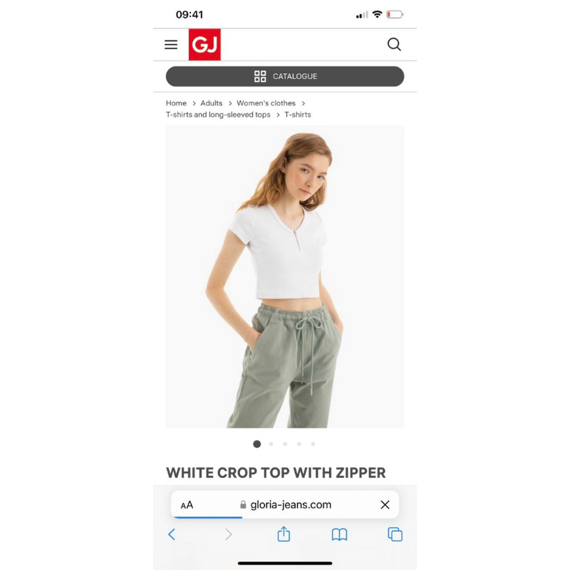 Áo Croptop thun tăm