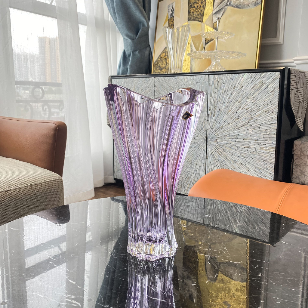 Lọ hoa Plantica Tím 32cm AURUM