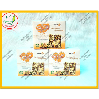 Combo 3 hộp -Thanh Cơm Lứt Ngũ Cốc Chà Bông Phúc An -Thanh hạt dinh dưỡng,Giảm Cân, Ăn kiêng( Hộp 110gr)
