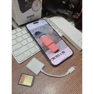 Đầu Đọc Thẻ Nhớ SD Cho Cổng Lightning/Type-C