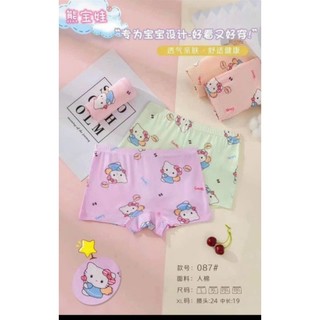 Combo 5c quần chip đùi bé gái cotton 087