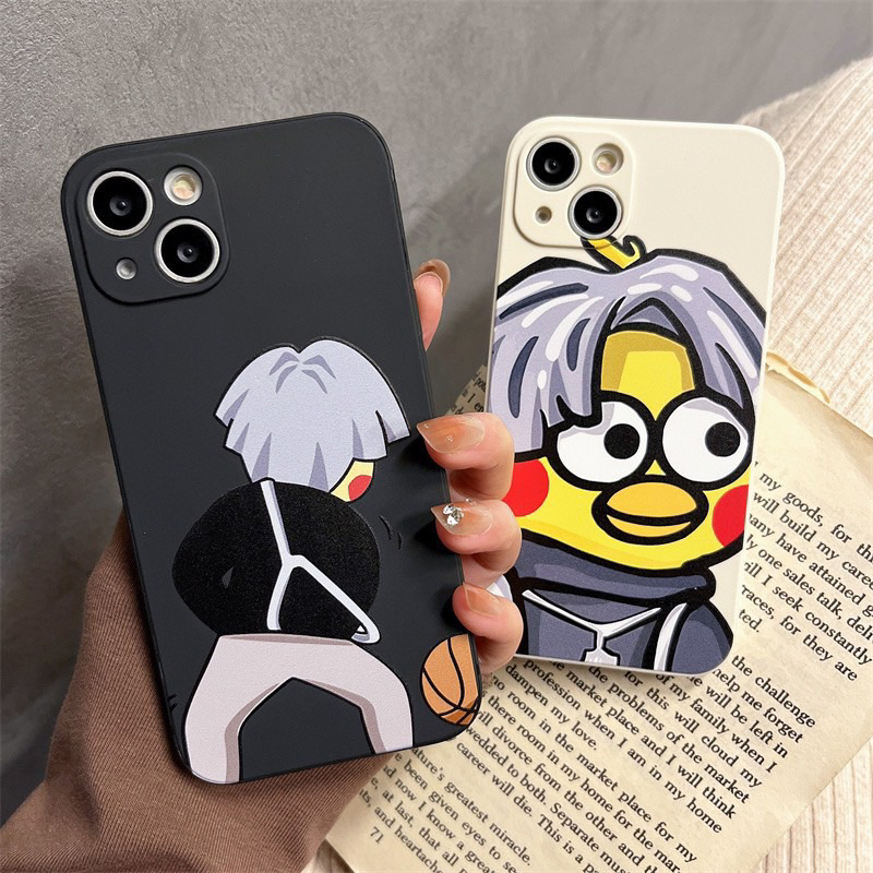 Ốp Lưng Silicon Màu Bảo Vệ Camera  Chicken Boy iphone/android