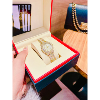 Đồng hồ Nữ CHOPARD cao cấp - dây thép đặc
