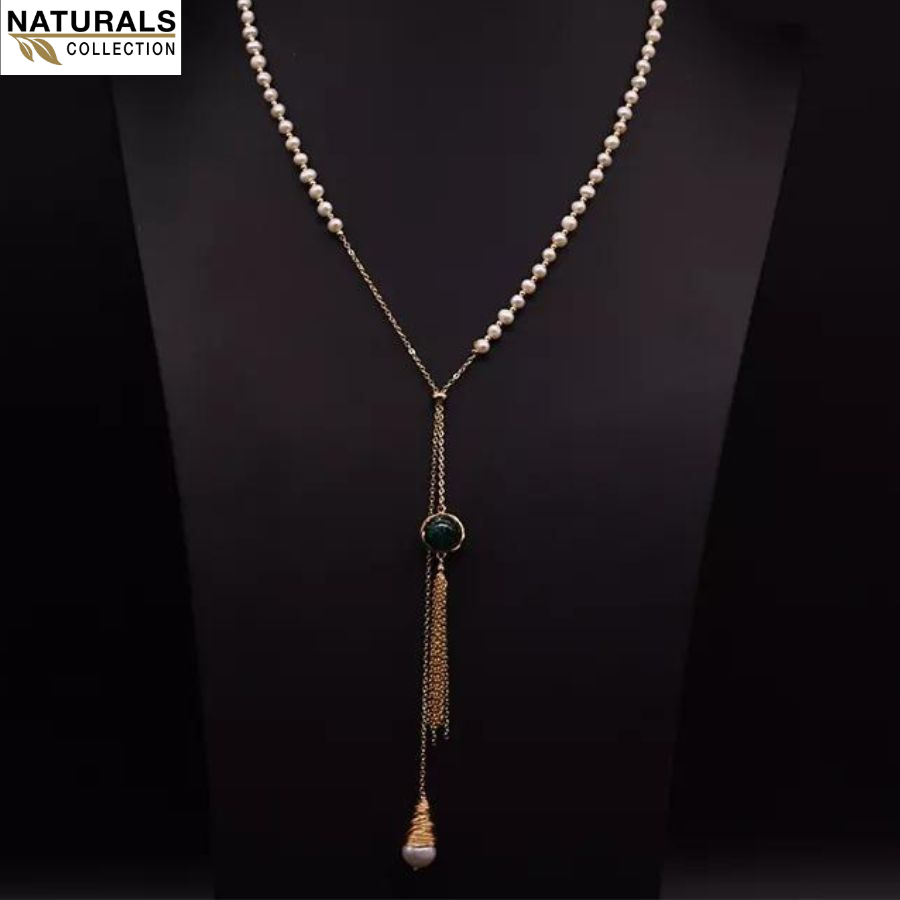 Dây chuyền trang sức cao cấp mạ vàng 18K Naturals Collection, thiết kế sang trọng - Handmade Chuẩn xuất khẩu M102