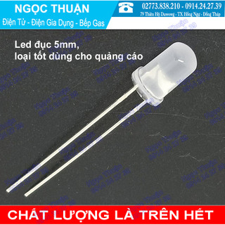 ( Túi 50 con ) Led đục 5mm loại tốt