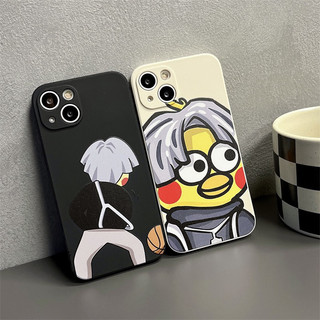 Ốp Lưng Silicon Màu Bảo Vệ Camera  Chicken Boy iphone/android