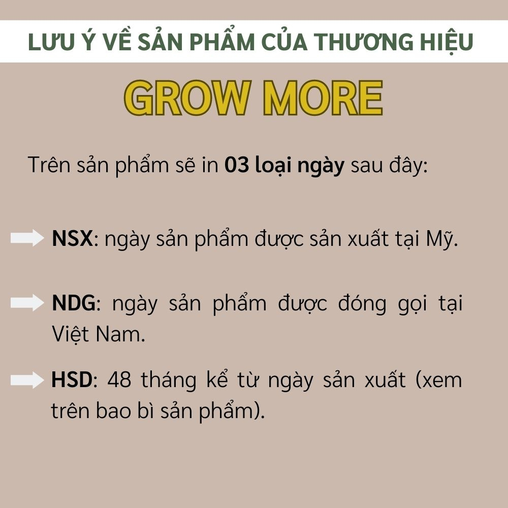 Phân Bón Lá NPK 30-10-10 Growmore Acidifier Cho Lan Và Hoa Kiểng Lọ 100 Gram