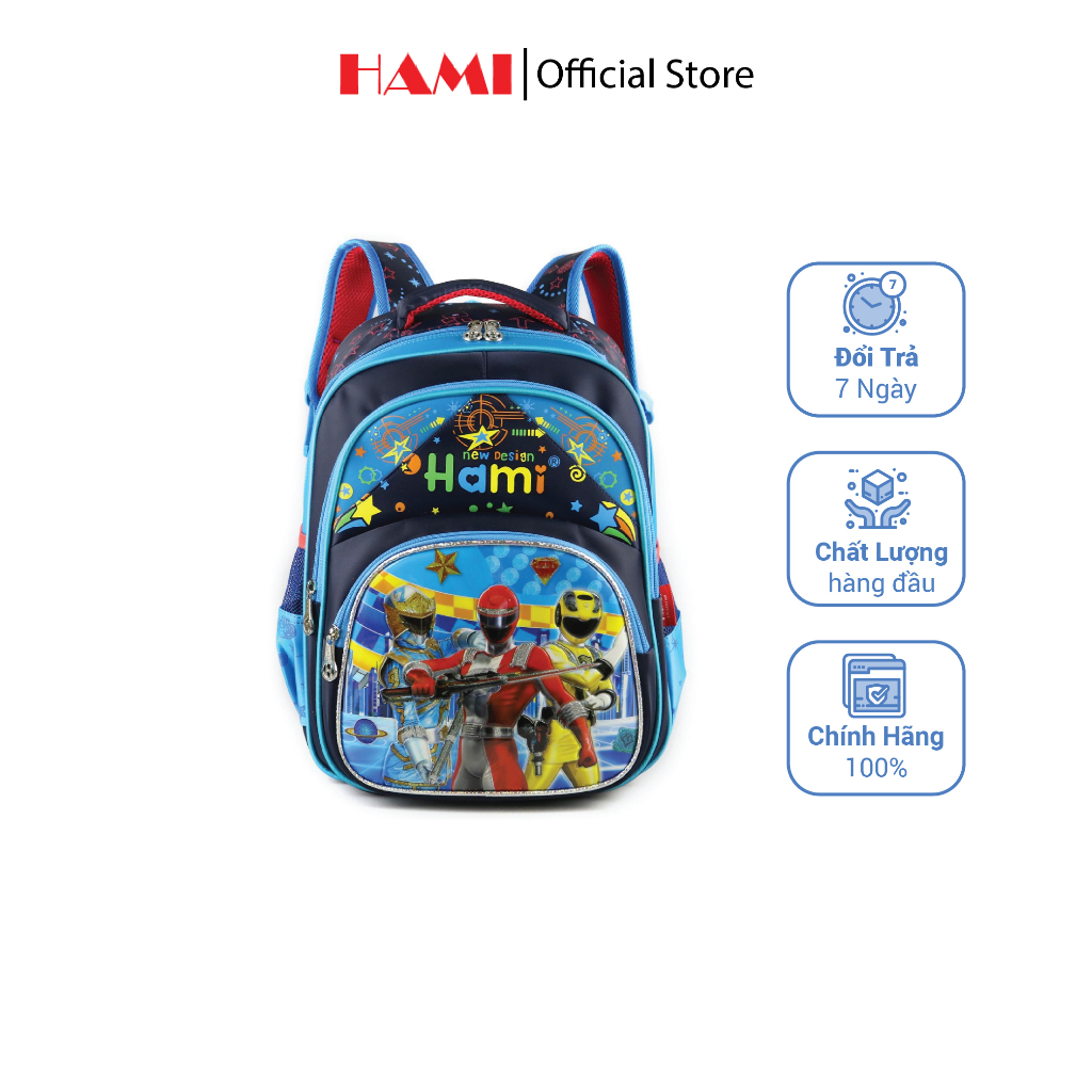 Balo Học Sinh HAMI B1H 2188 siêu nhẹ, bền chính hãng bảo hành 12 tháng