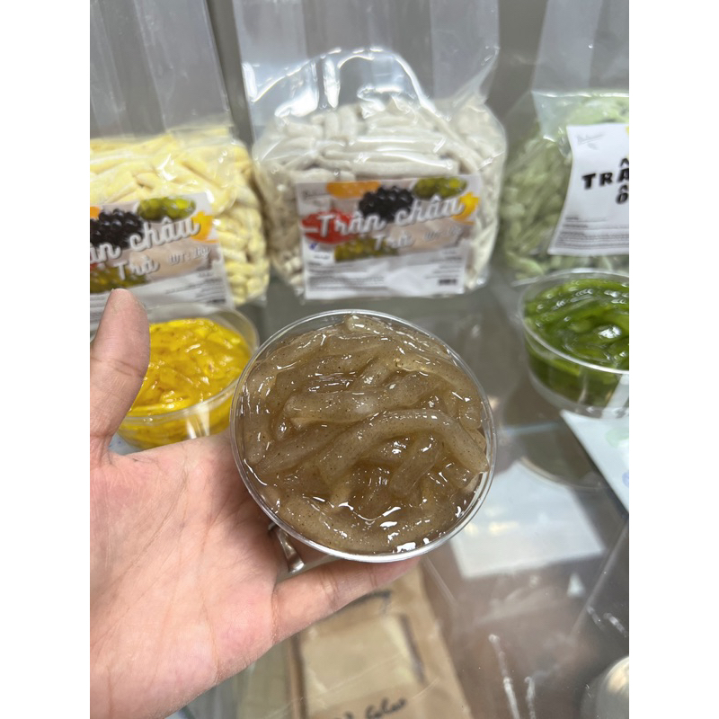 Trân châu gạo rang sợi
