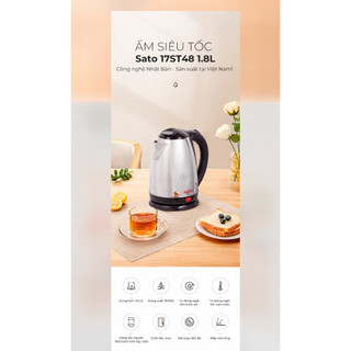 Ấm siêu tốc Sato 17ST48 1.8L