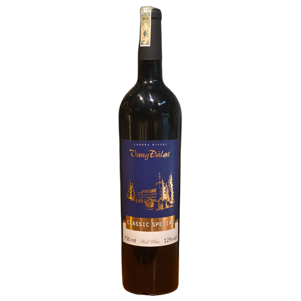 Rượu Vang Đà Lạt Classic Special Red Wine 750ml