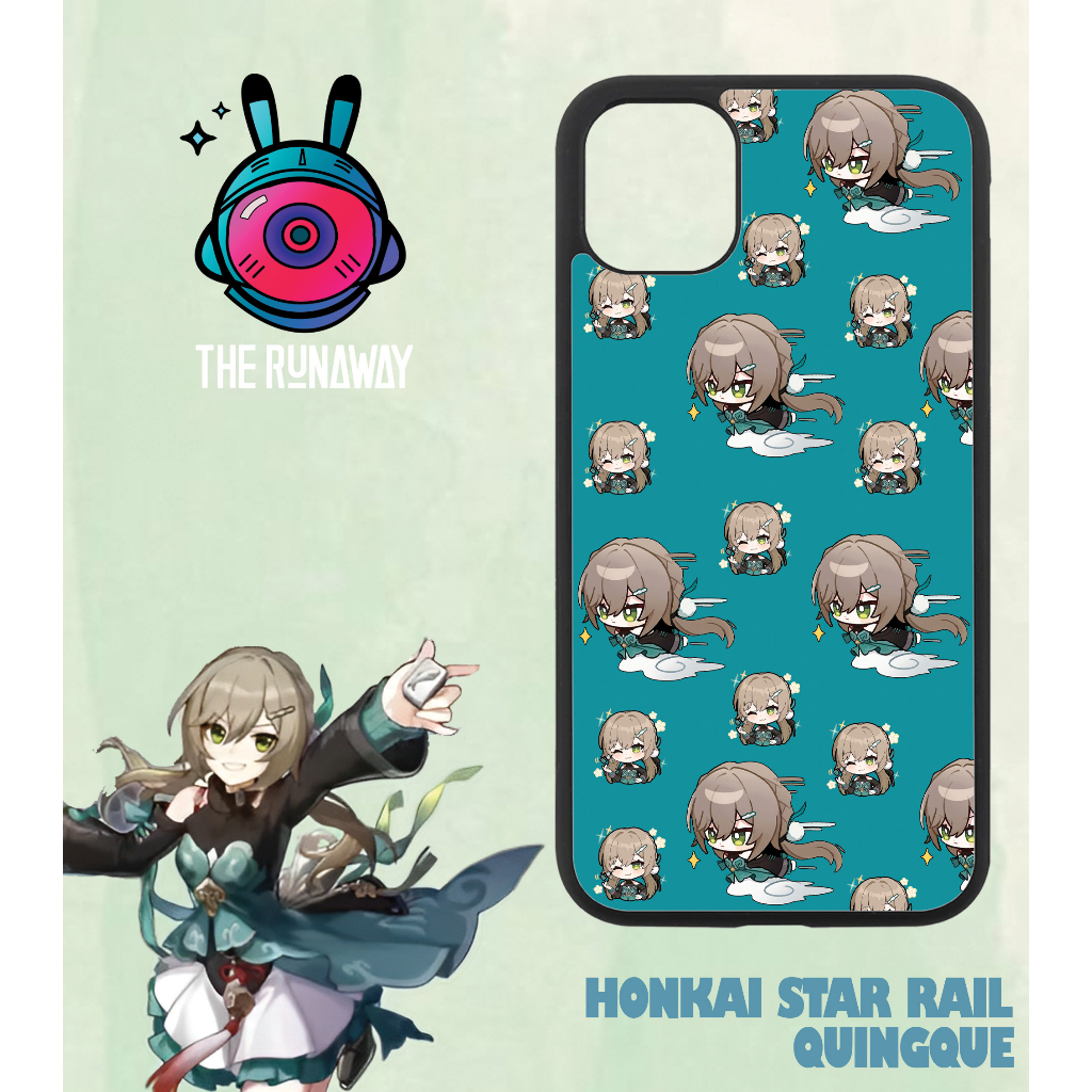 Ốp điện thoại Honkai Star Rail: Qingque cho Samsung, Iphone, Oppo, Xiaomi, Huawei, Vsmart..