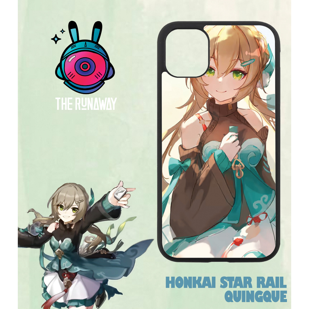 Ốp điện thoại Honkai Star Rail: Qingque cho Samsung, Iphone, Oppo, Xiaomi, Huawei, Vsmart..