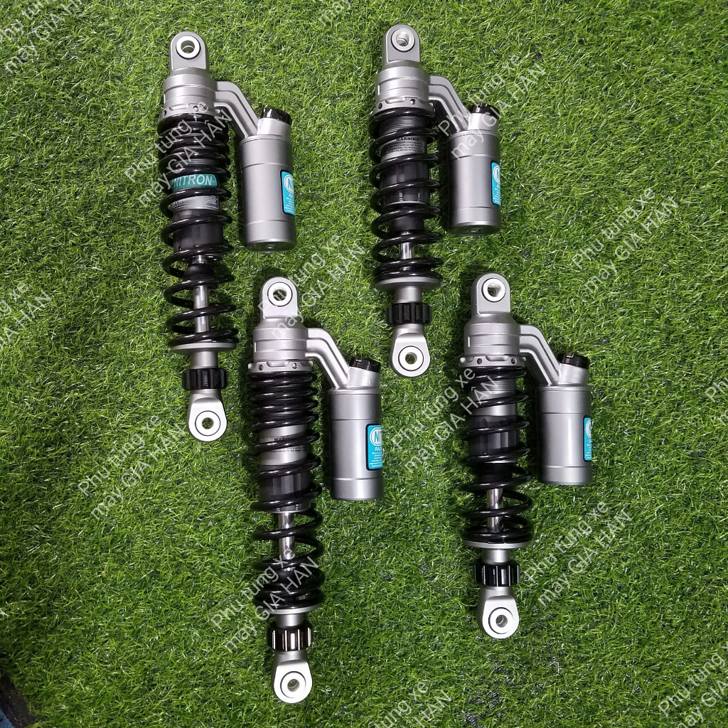PHUỘC NITRON Bình dầu lò xo đen dành cho HONDA WAVE DREAM và SIRIUS JUPITER HTH18 MSP A0168