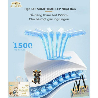 Bỉm Momo Luxury  đủ size