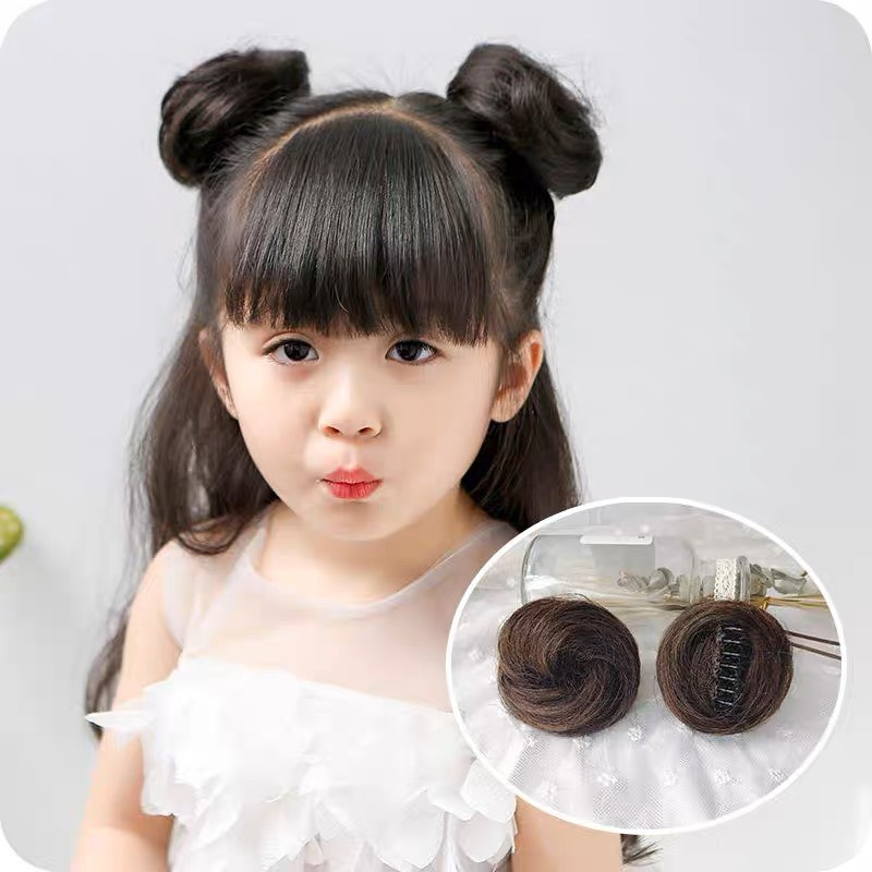 Búi Tóc Giả Kẹp Càng Cua Thời Trang Cho Bé Gái MyBaby