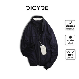 Áo khoác bomber da lộn một lớp cao cấp DICYDE BB.41