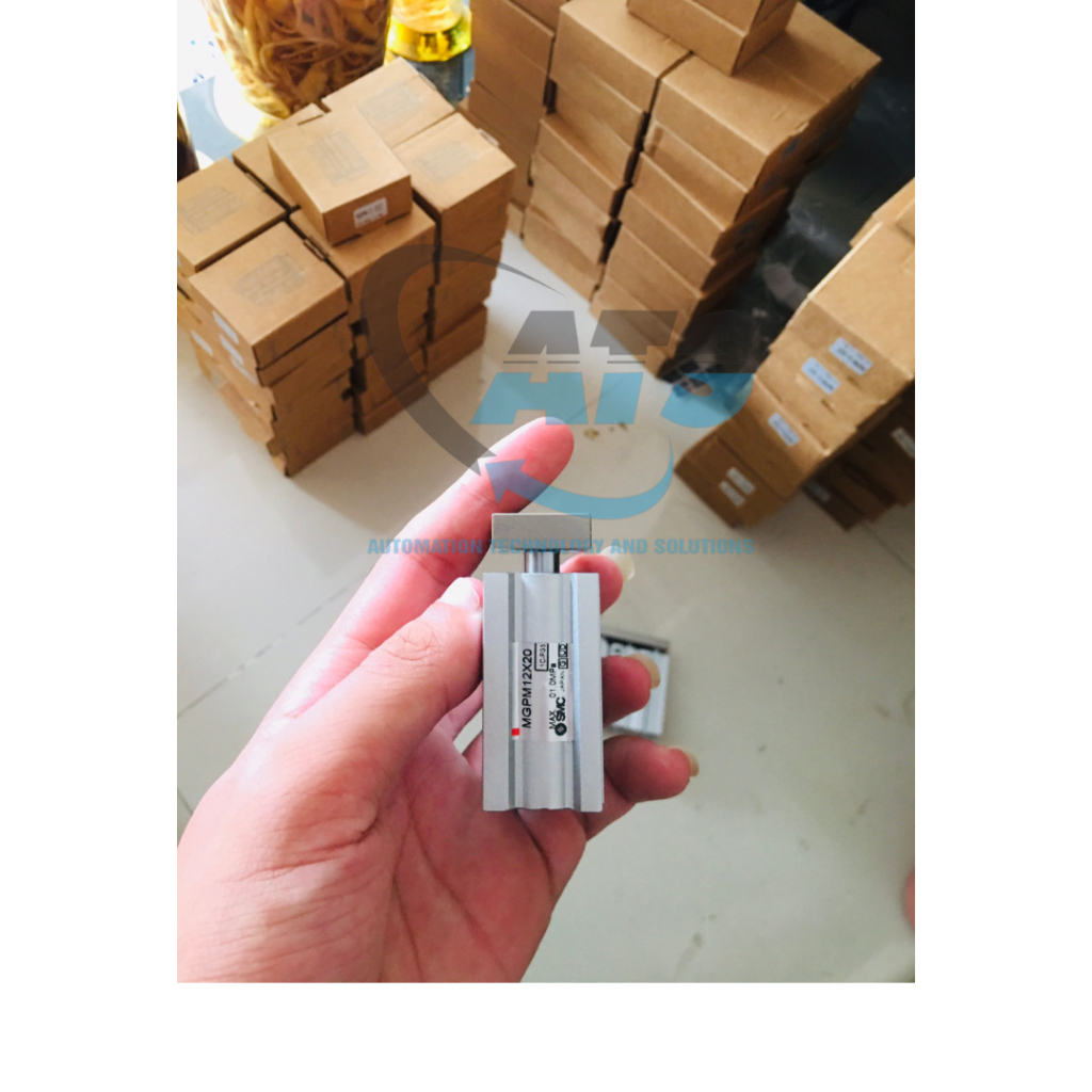 Xylanh khí nén 3 ty  MGPM đường kính 16 SMC MGPM 16X30 MGPM 16X40
