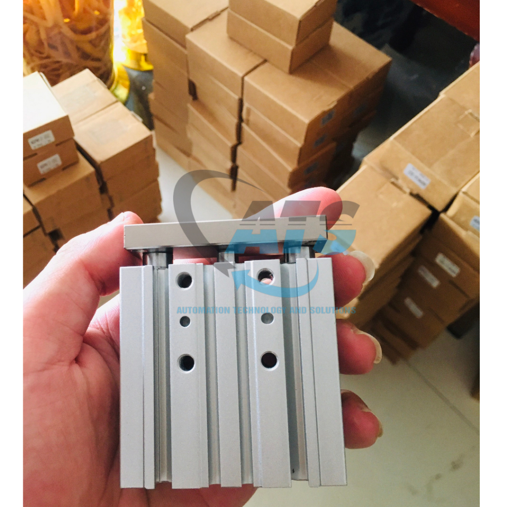 Xylanh khí nén 3 ty  MGPM đường kính 16 SMC MGPM 16X30 MGPM 16X40