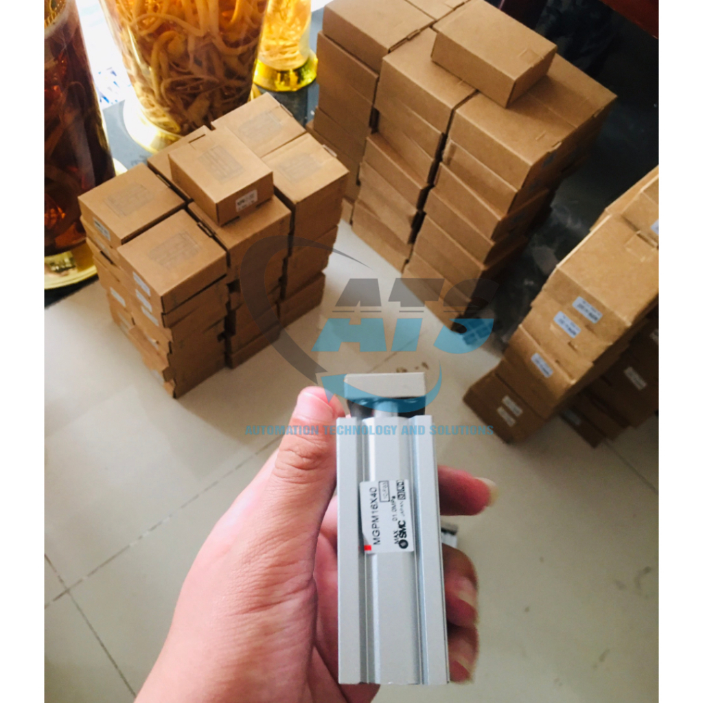 Xylanh khí nén 3 ty  MGPM đường kính 16 SMC MGPM 16X30 MGPM 16X40