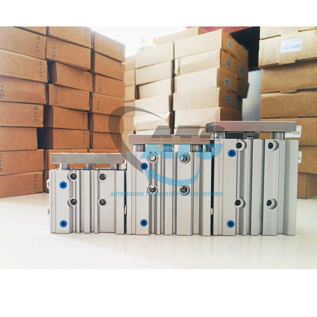 Xylanh khí nén 3 ty  MGPM đường kính 16 SMC MGPM 16X30 MGPM 16X40