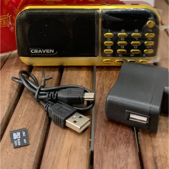 Đài giảng pháp hơn 1000 bài nghe thẻ nhớ 8gb tặng 3 pin và sạc