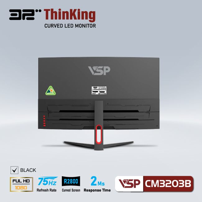 Màn hình cong 32inch VSP ThinKing Master Gaming VL32