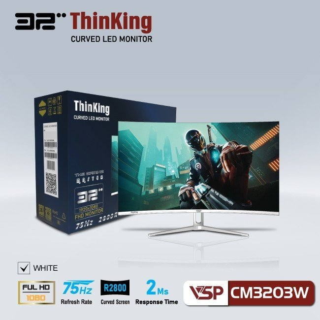 Màn hình cong 32inch VSP ThinKing Master Gaming VL32