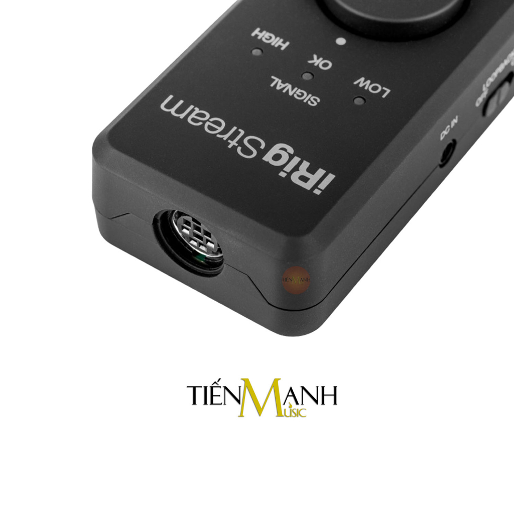 Soundcard Thu Âm LiveStream iRig Stream Stereo, Pro IK Multimedia Cho Điện Thoại - Box Live