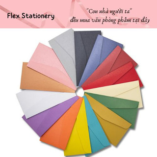 SET 10 BIA THƯ GIẤY DÀY DẶN, PHONG BÌ ĐẸP, MÀU SẮC ĐẸP, BÌA GIẤY KÍCH THƯỚC 22x11CM