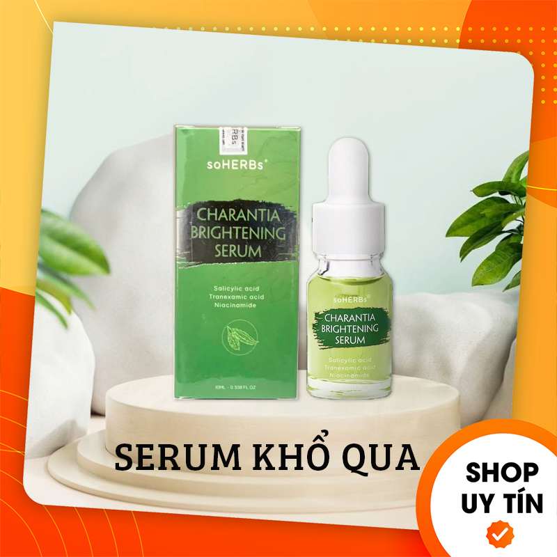 [Chính Hãng] Serum Mụn Khổ Qua soHerbs Charantia Brightening Serum - Mỹ Phẩm soHERBs