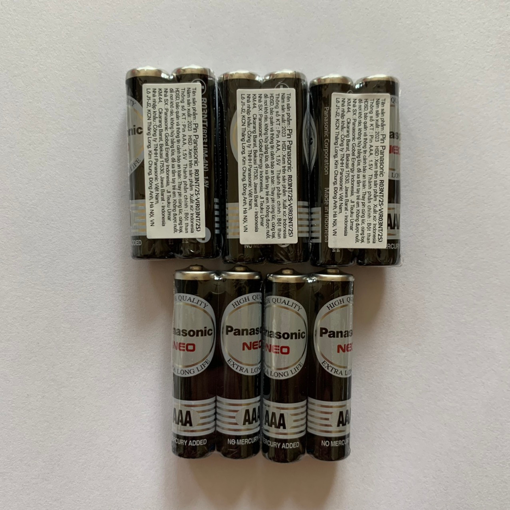 Hộp 30 đôi pin đũa AAA Panasonic NEO R03NT-2S chính hãng