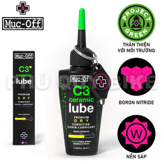 Muc-off dầu sên c3 ceramic dry condition 50ml