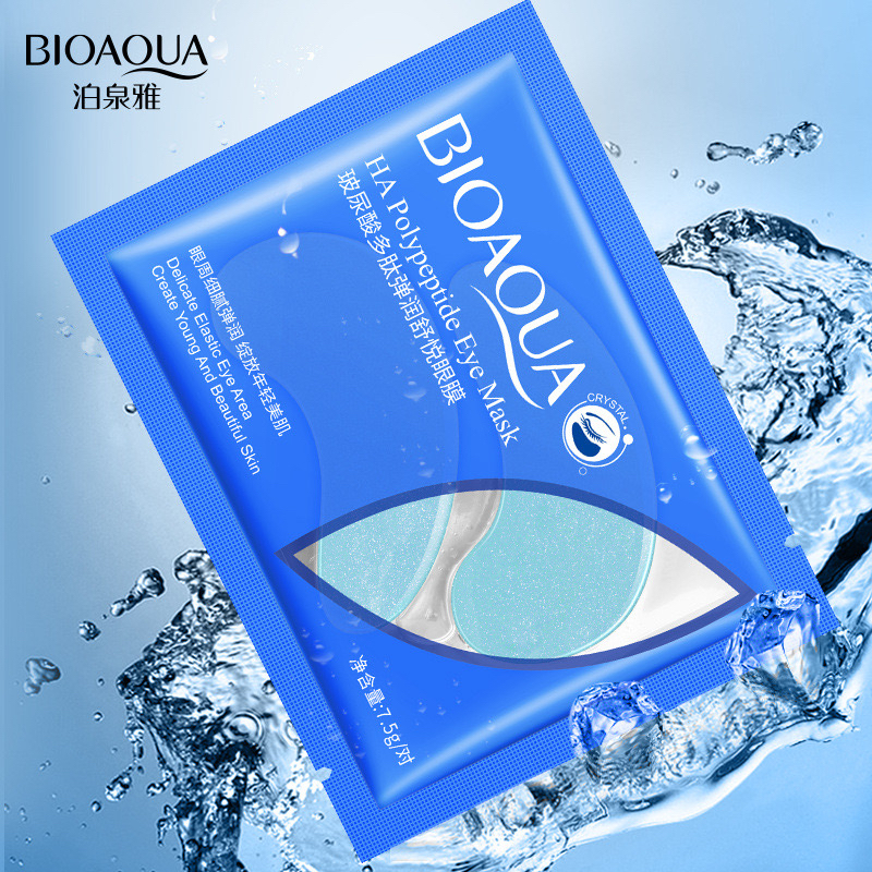 Mặt Nạ Mắt Collagen Bioaqua Loại Bỏ Quầng Thâm Mắt, Dưỡng Ẩm, Làm Mờ Nếp Nhăn, Săn Chắc Da Chính Hãng - CHARM BEAUTY