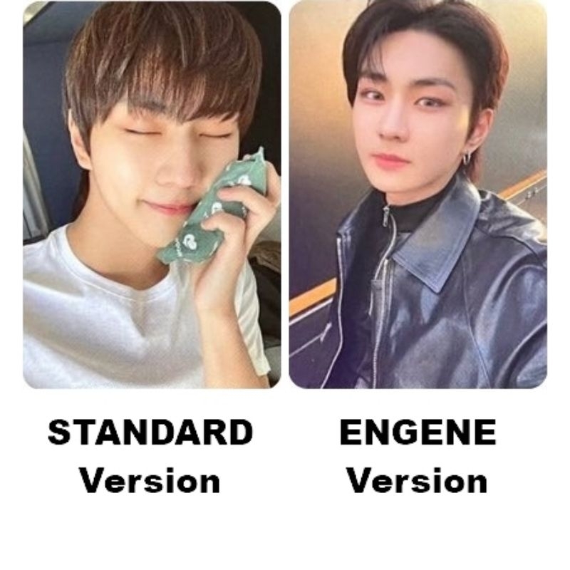 Thẻ card bo góc Enhypen Showcase Dark Blood