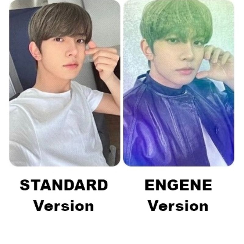 Thẻ card bo góc Enhypen Showcase Dark Blood