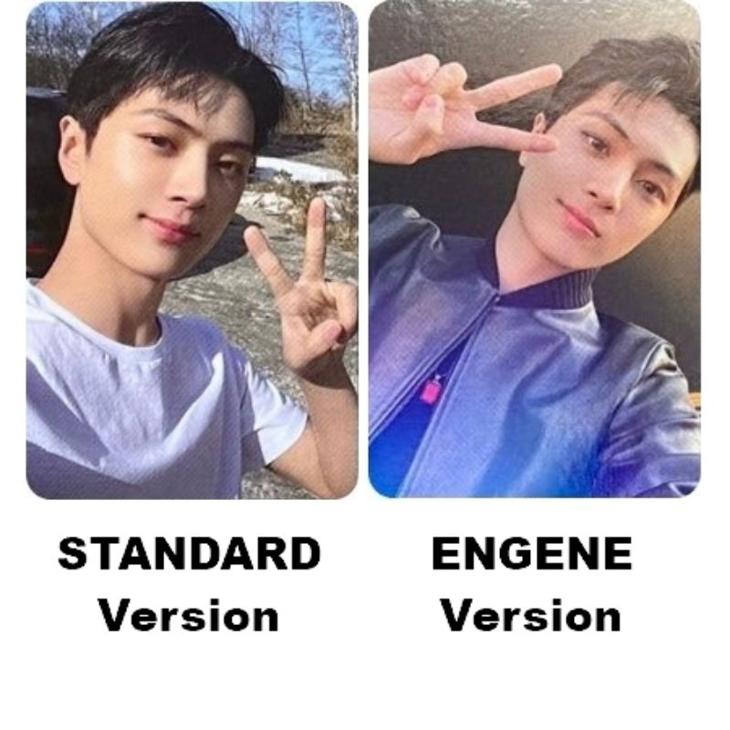 Thẻ card bo góc Enhypen Showcase Dark Blood