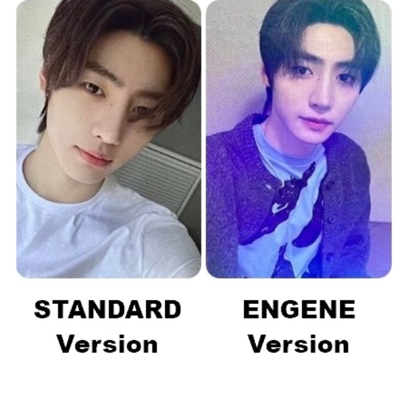 Thẻ card bo góc Enhypen Showcase Dark Blood