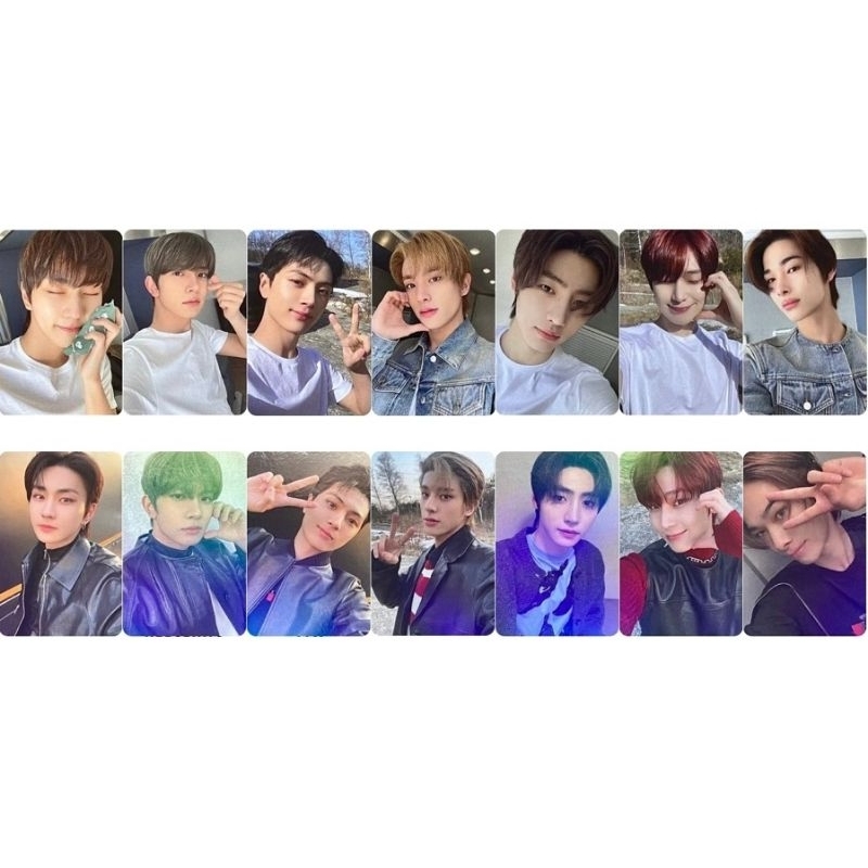 Thẻ card bo góc Enhypen Showcase Dark Blood