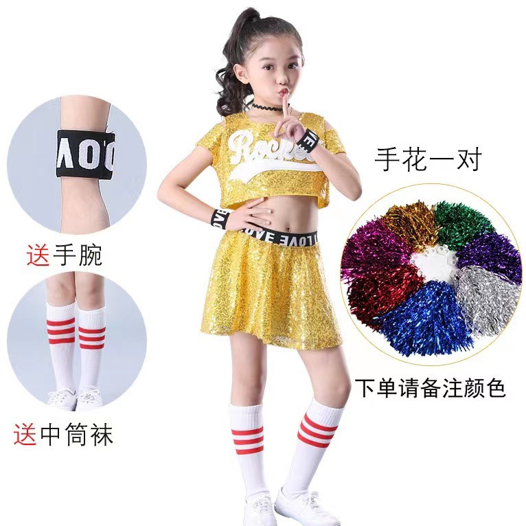 🍄 Sét Trang Phục Biểu Diễn Nhảy Hiện Đại Cho Bé Mầm Non, Tiểu Học. Trọn Bộ + Phụ Kiện Cho Bé