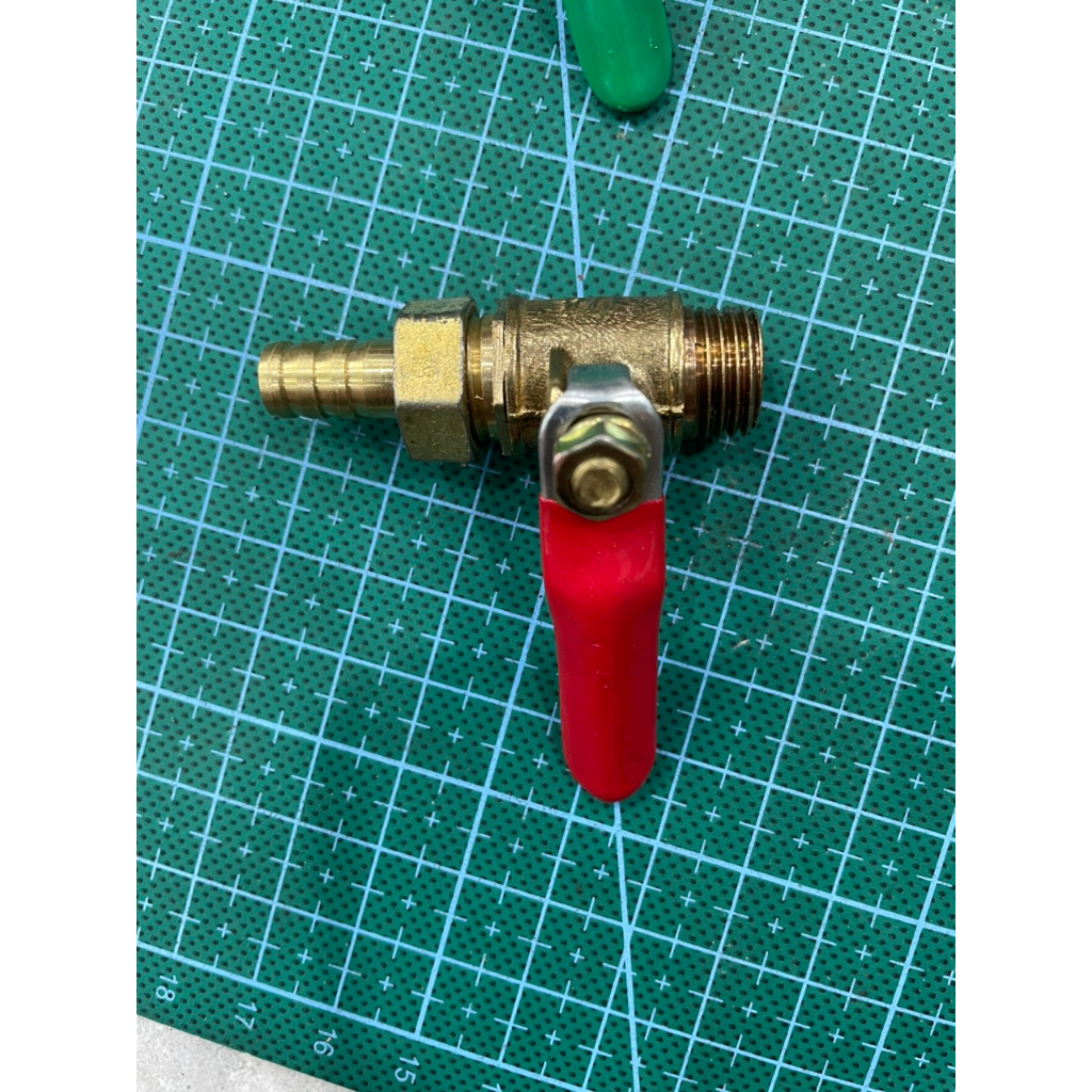 Van gạt, van khóa chân ren 13