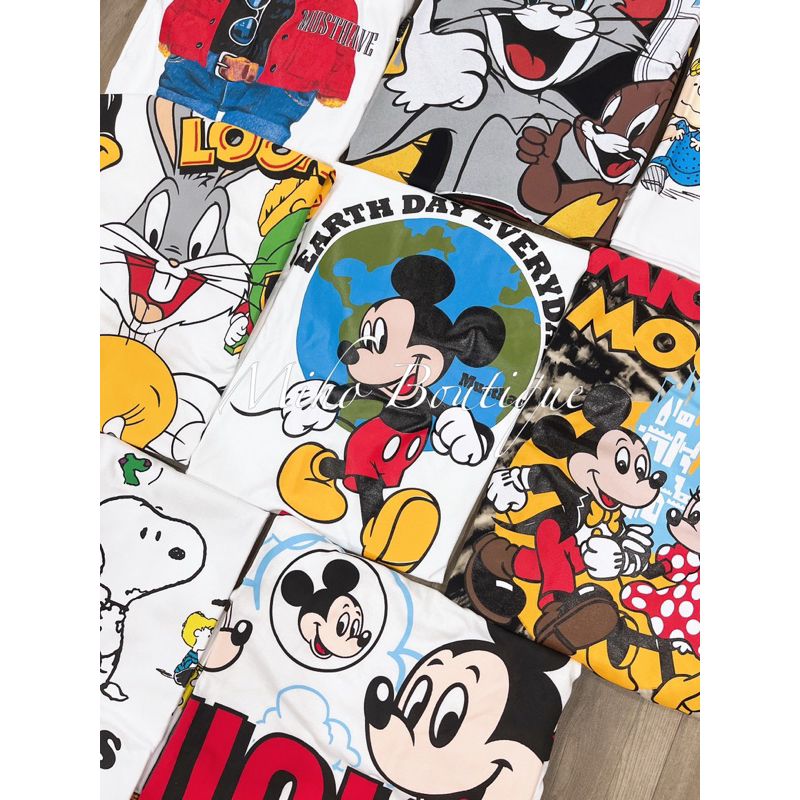 Áo phông chính hãng Thái Lan chất mềm mát 💯 hình in độc lạ ❤️ hàng có sẵn