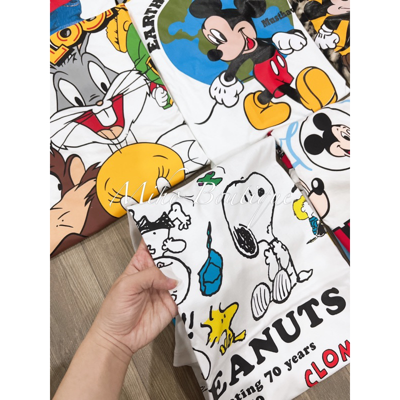 Áo phông chính hãng Thái Lan chất mềm mát 💯 hình in độc lạ ❤️ hàng có sẵn