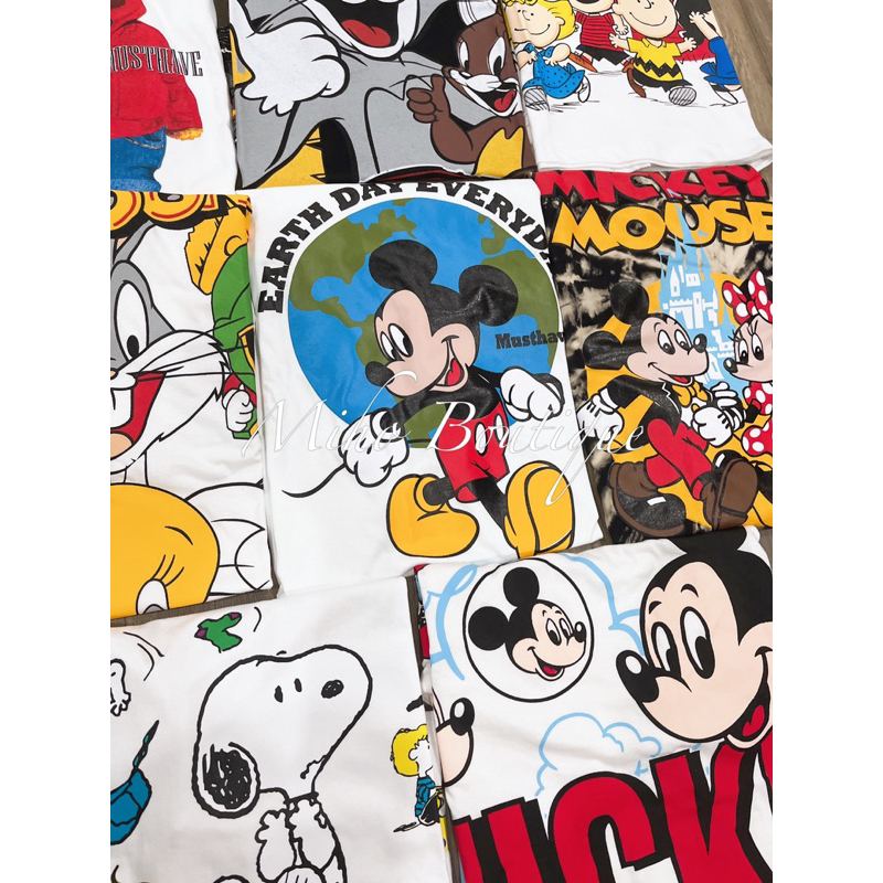 Áo phông chính hãng Thái Lan chất mềm mát 💯 hình in độc lạ ❤️ hàng có sẵn