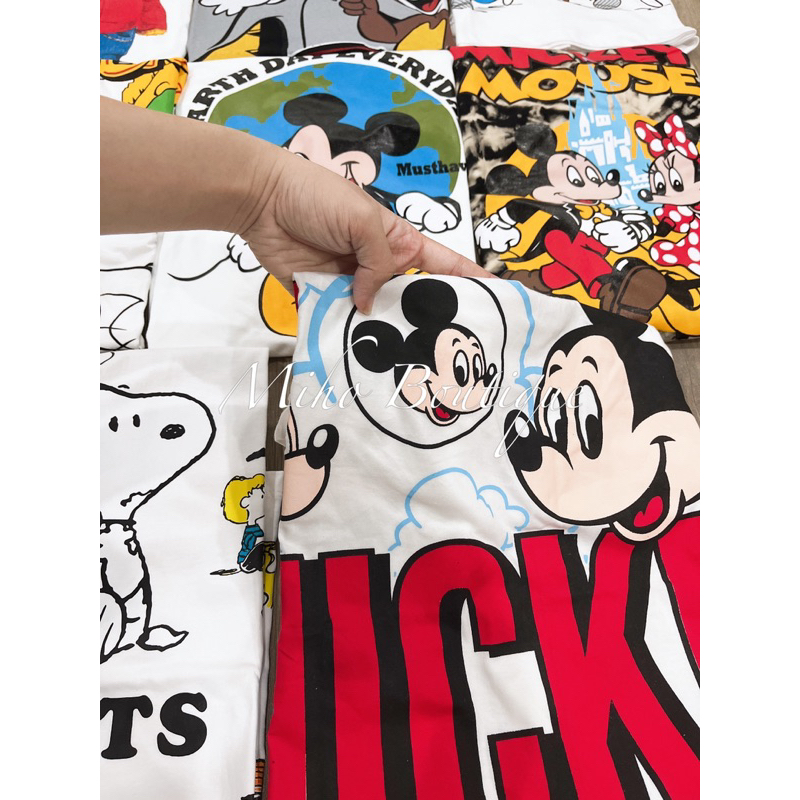 Áo phông chính hãng Thái Lan chất mềm mát 💯 hình in độc lạ ❤️ hàng có sẵn