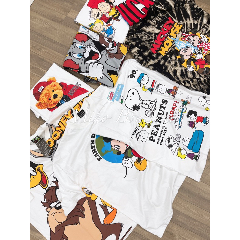 Áo phông chính hãng Thái Lan chất mềm mát 💯 hình in độc lạ ❤️ hàng có sẵn