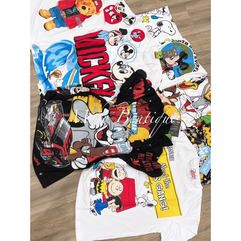 Áo phông chính hãng Thái Lan chất mềm mát 💯 hình in độc lạ ❤️ hàng có sẵn