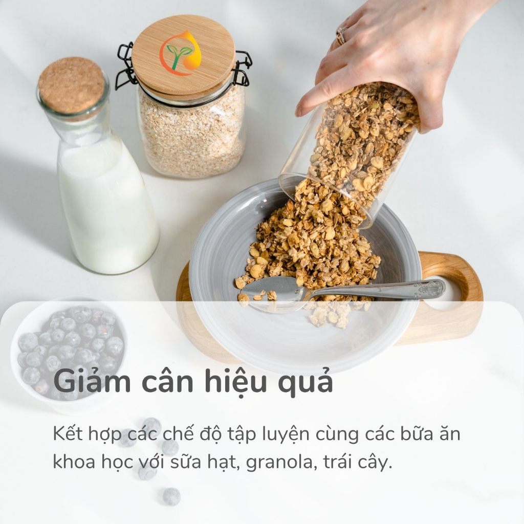 Set Hạt nấu sữa mix sẵn dinh dưỡng 500g đồ ăn vặt mẹ bầu và ăn dặm cho bé từ Nông sản Giọt Nắng